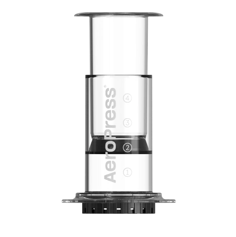 AeroPress with 3 in 1 brew technology. (Clear)